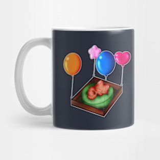 kitty baloon Mug